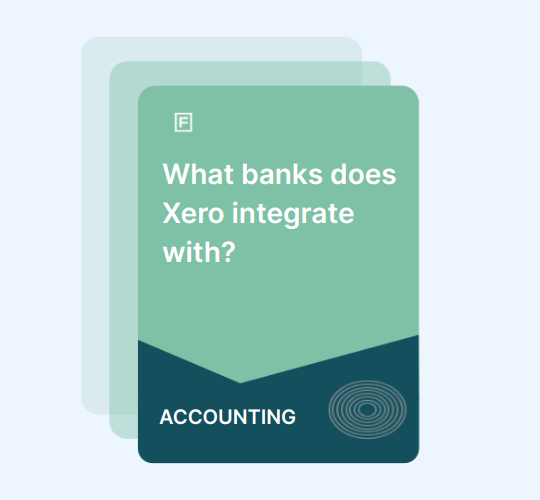 What banks does Xero integrate with? guide